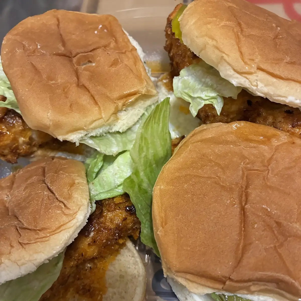 Hot Honey Chicken Sliders