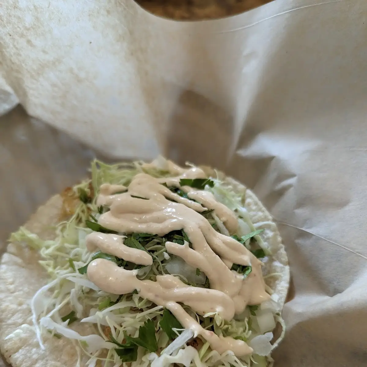 Taco Schnitzel with the Drizzle