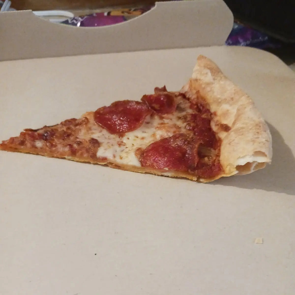 Thin Crust Pepperoni Pizza