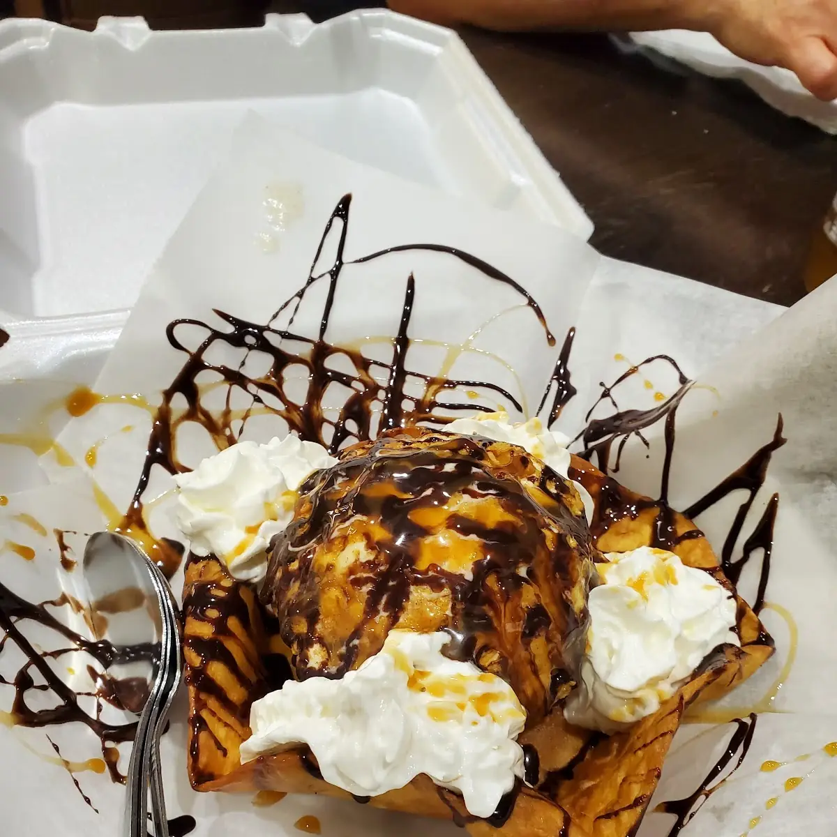 Helado Frito Fried Ice Cream