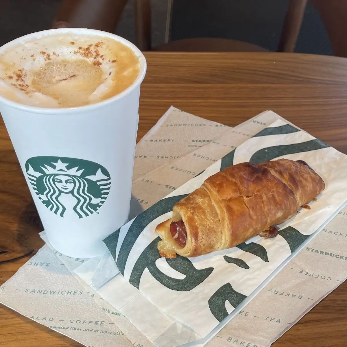 Starbucks Ham and Cheese Croissant