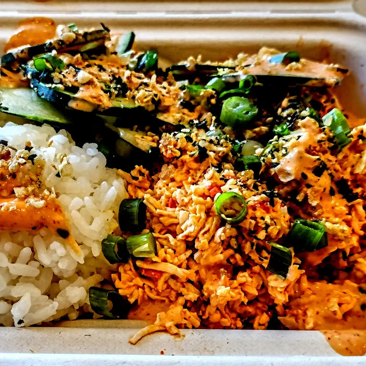 Spicy Crab Poke Bowl