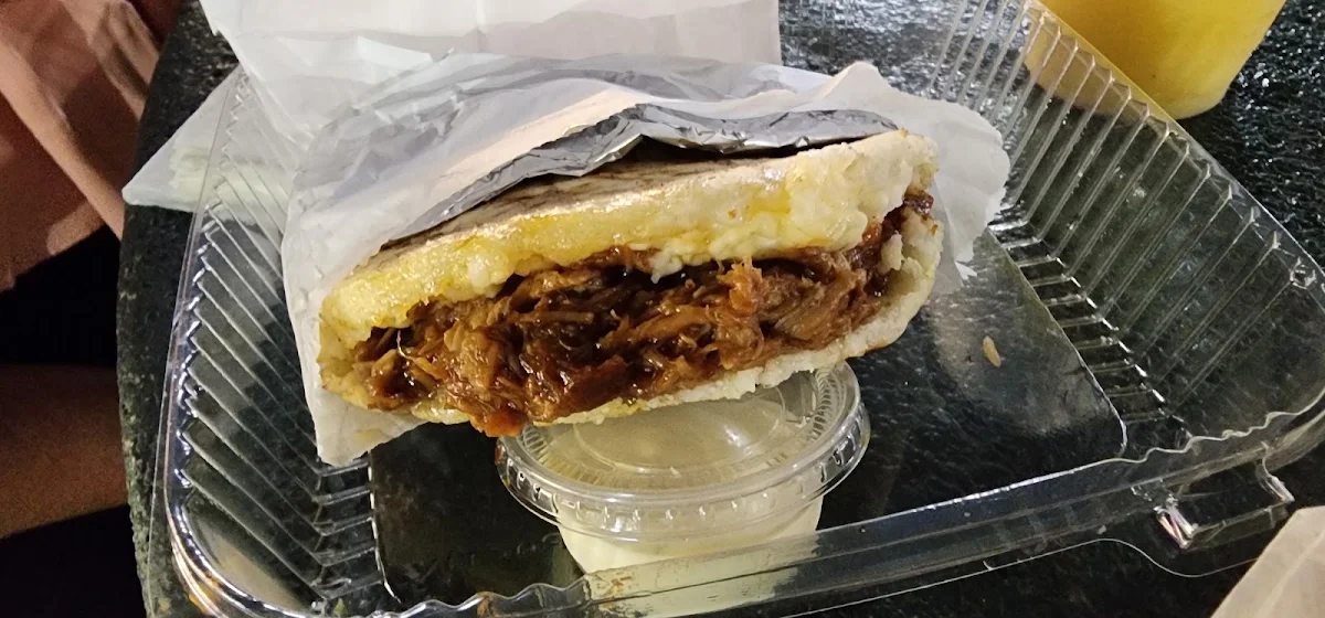 BBQ Pork Arepas