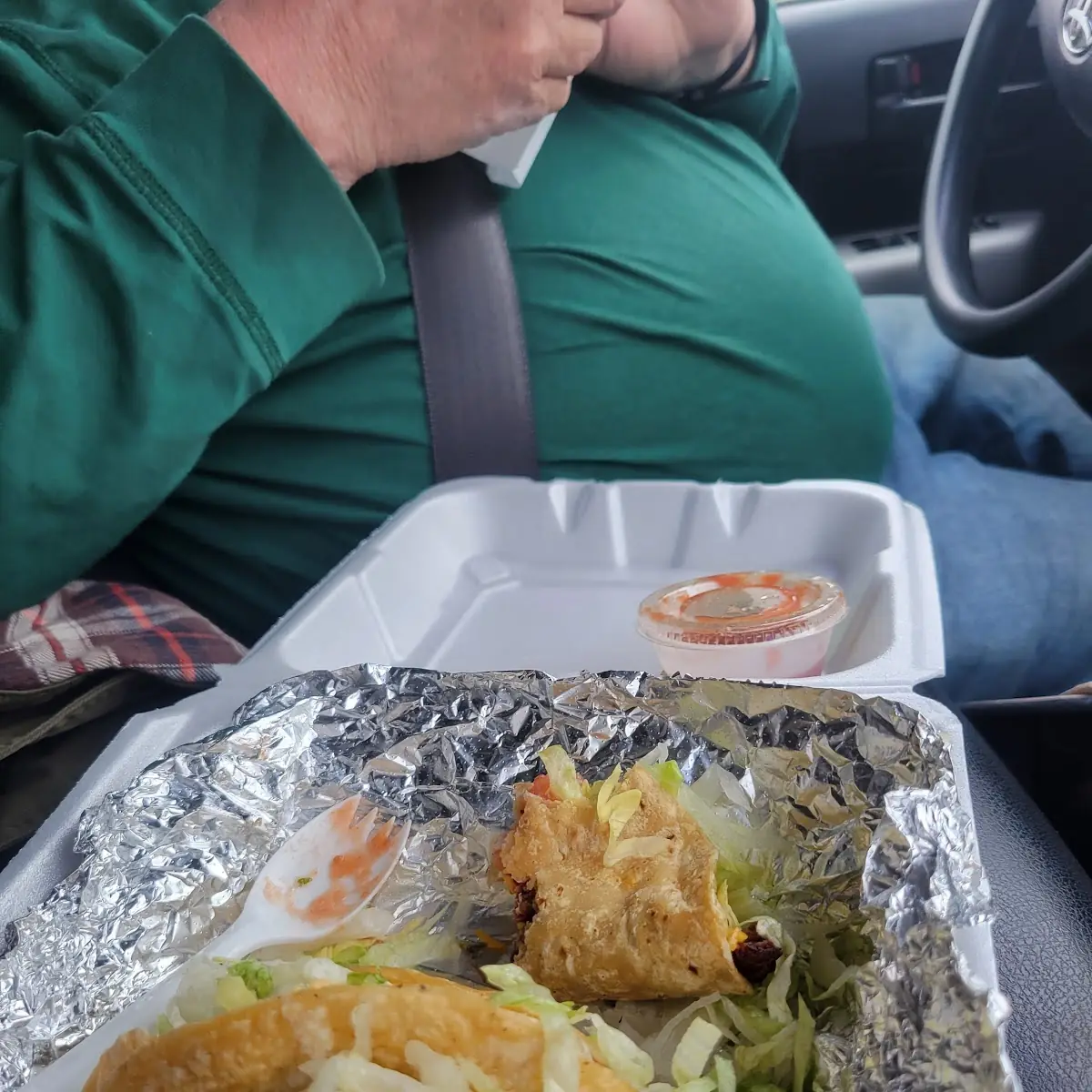 Chicken Taco with Corn Tortilla