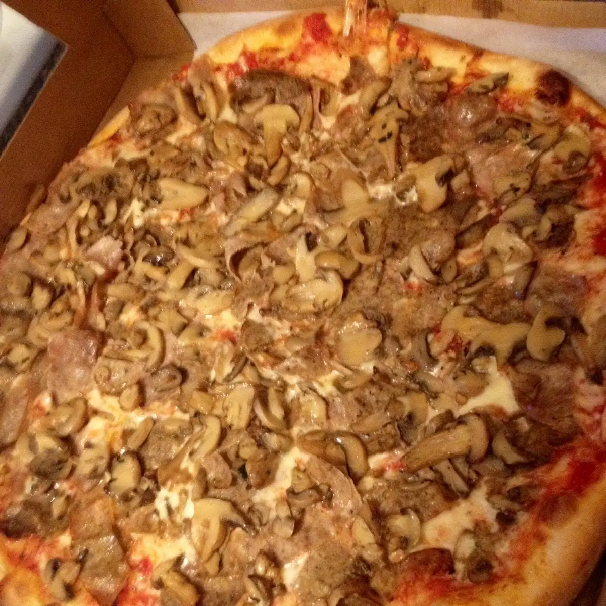 Mushroom Pizza