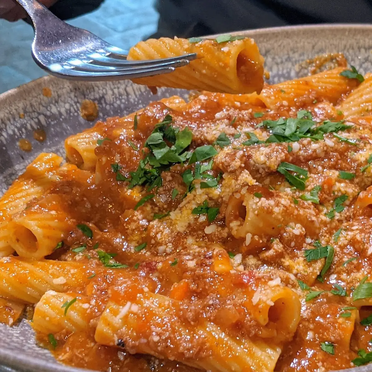 Rigatoni Bolognese