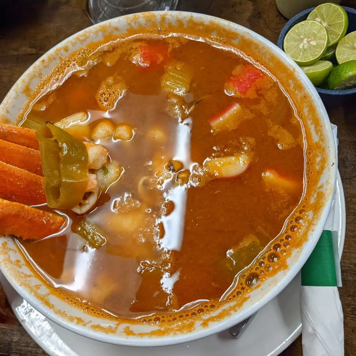 7 Mares Seafood Soup