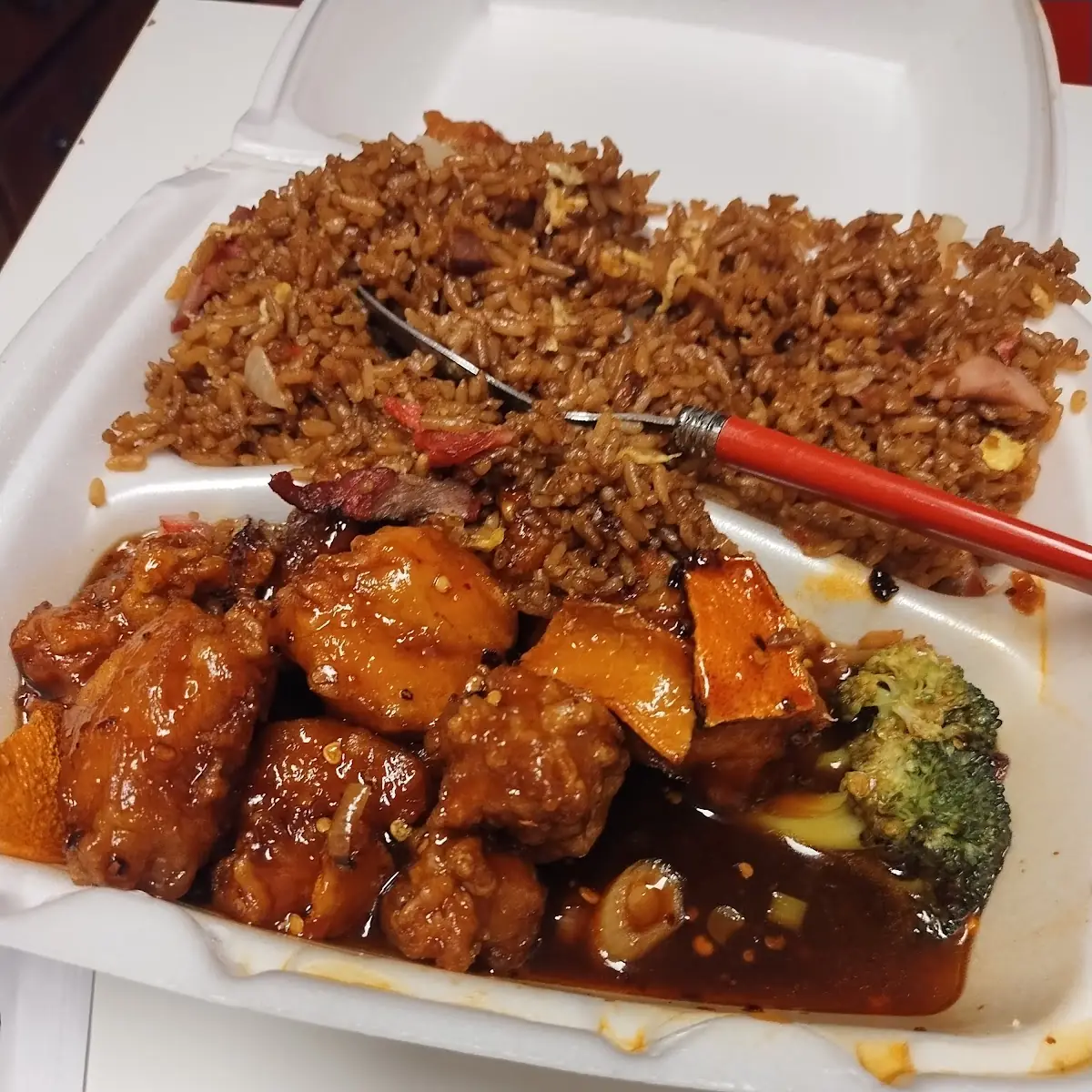 Boneless Ribs Fried Rice
