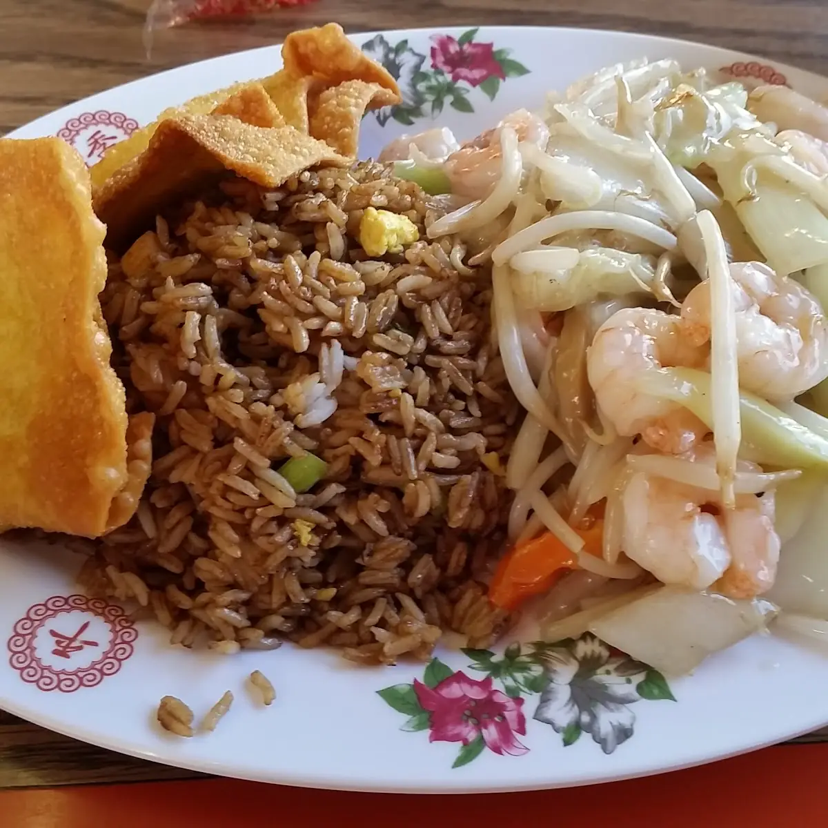 Shrimp Chop Suey Combo