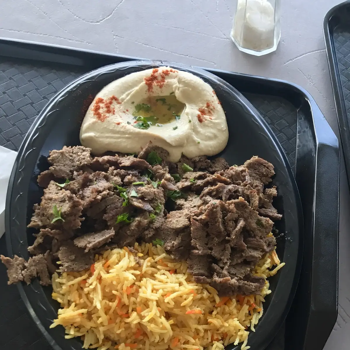 Beef Kebab with Fried Rice