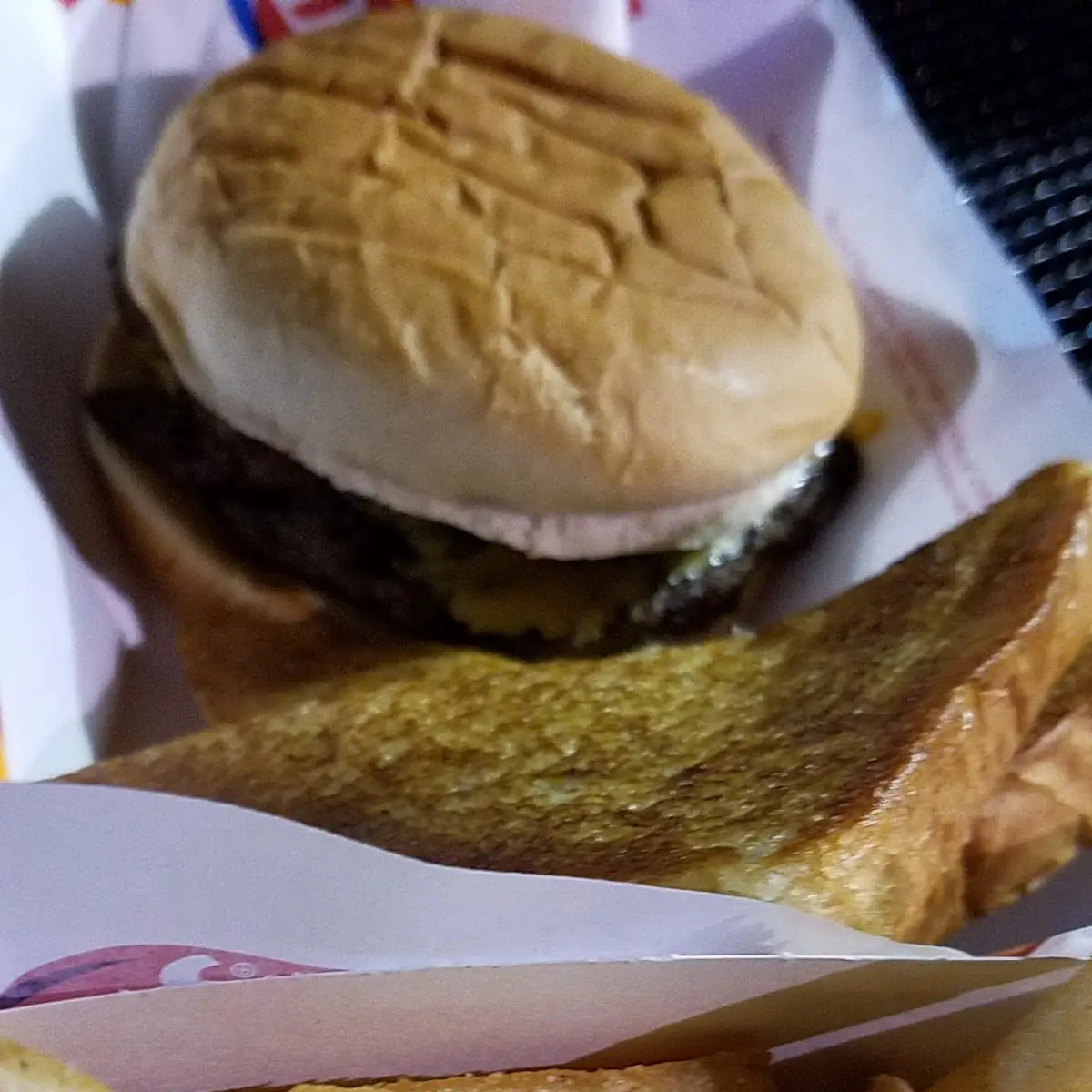 Double Cheeseburger and Fries
