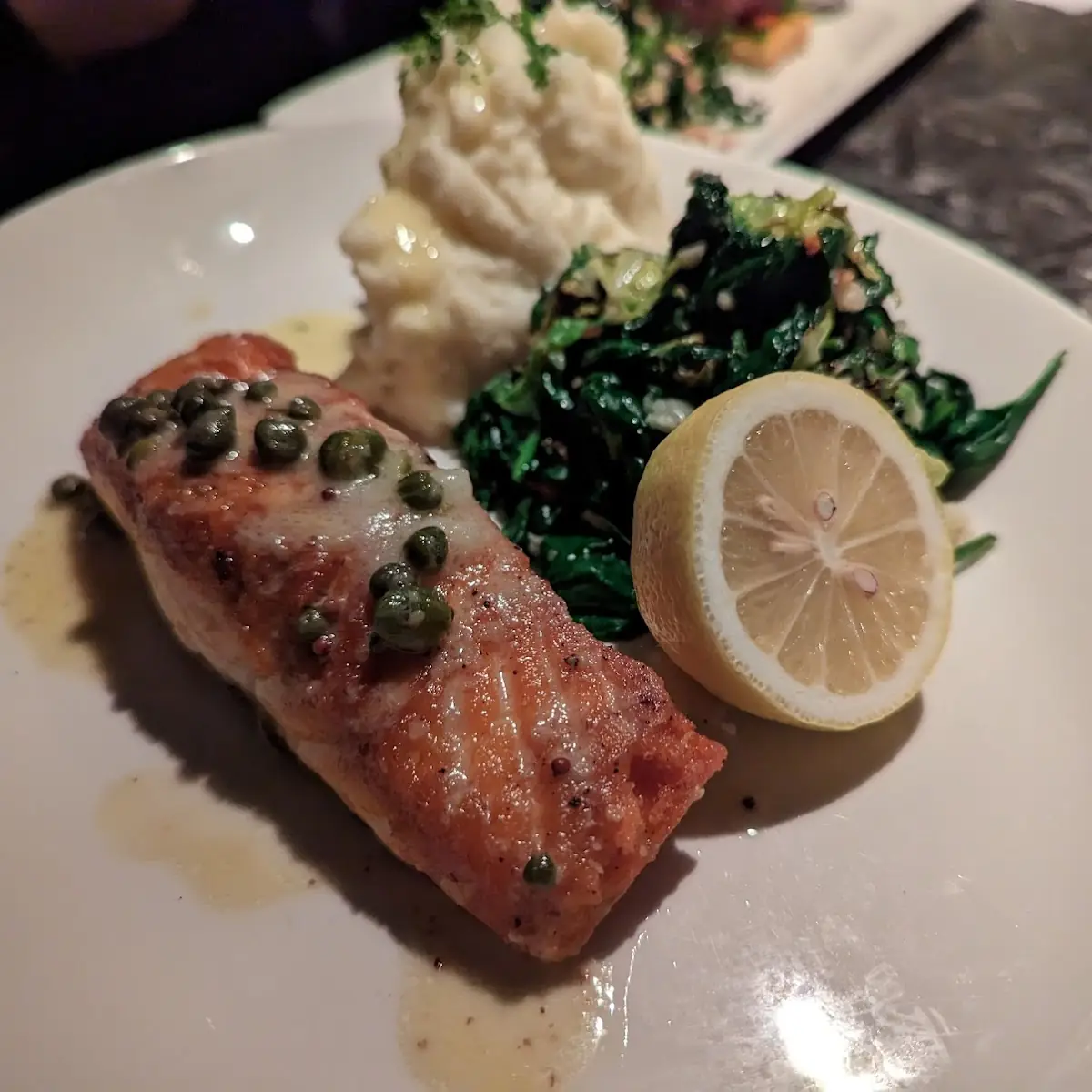 Pan Seared Scottish Salmon