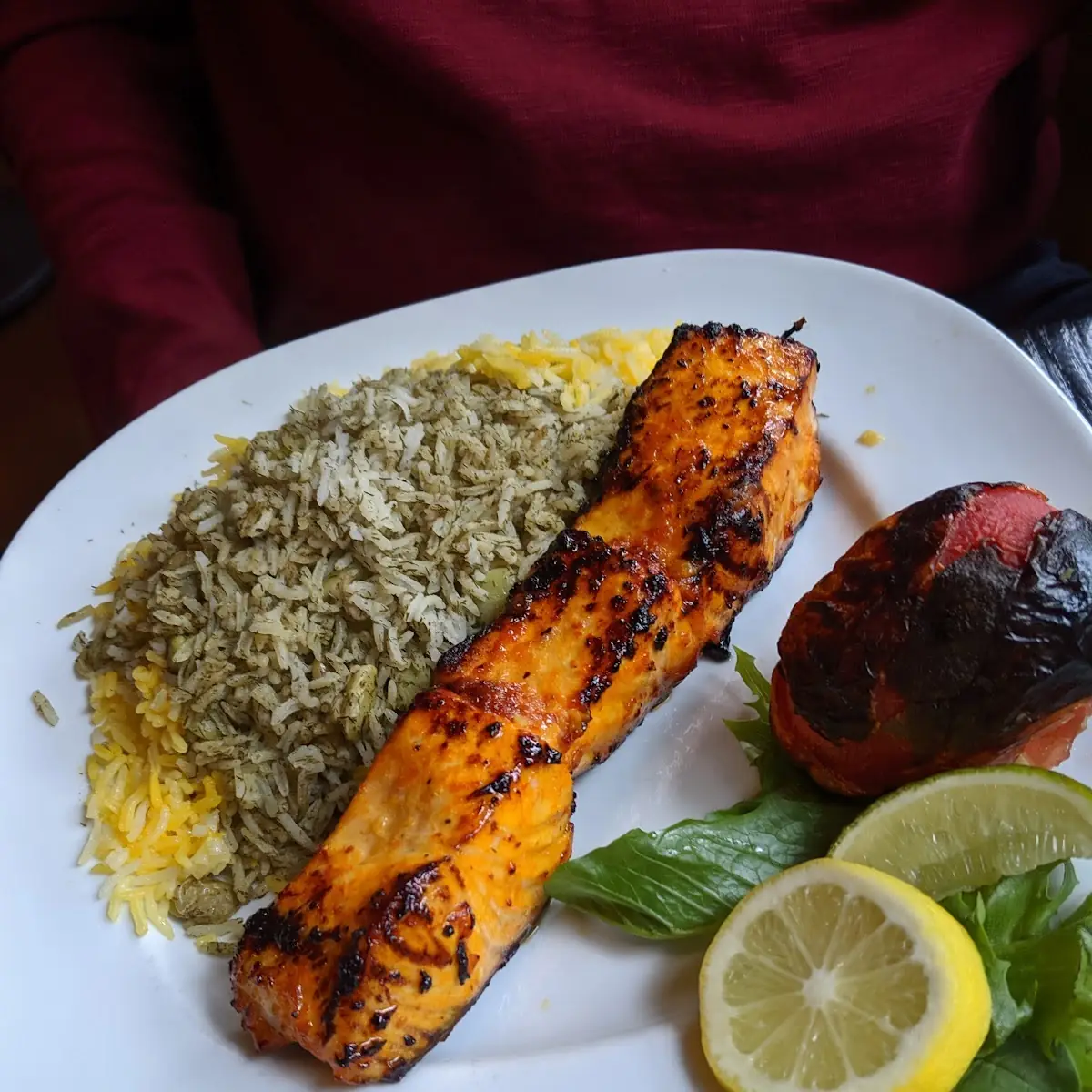 Saffron Chicken Kabob