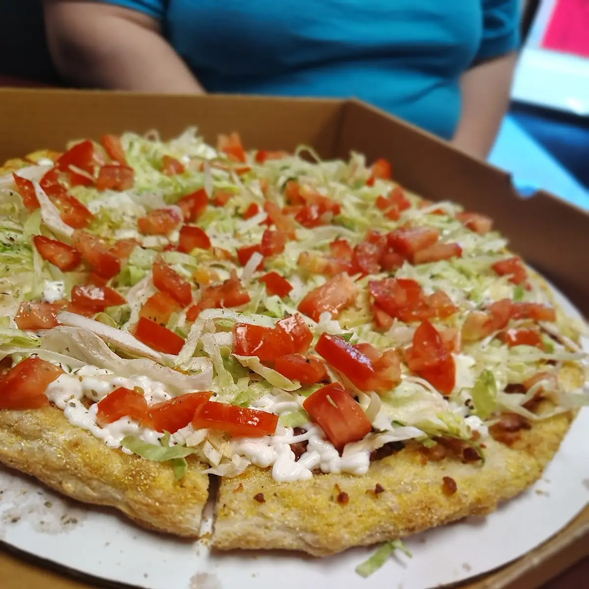 Pizza blt
