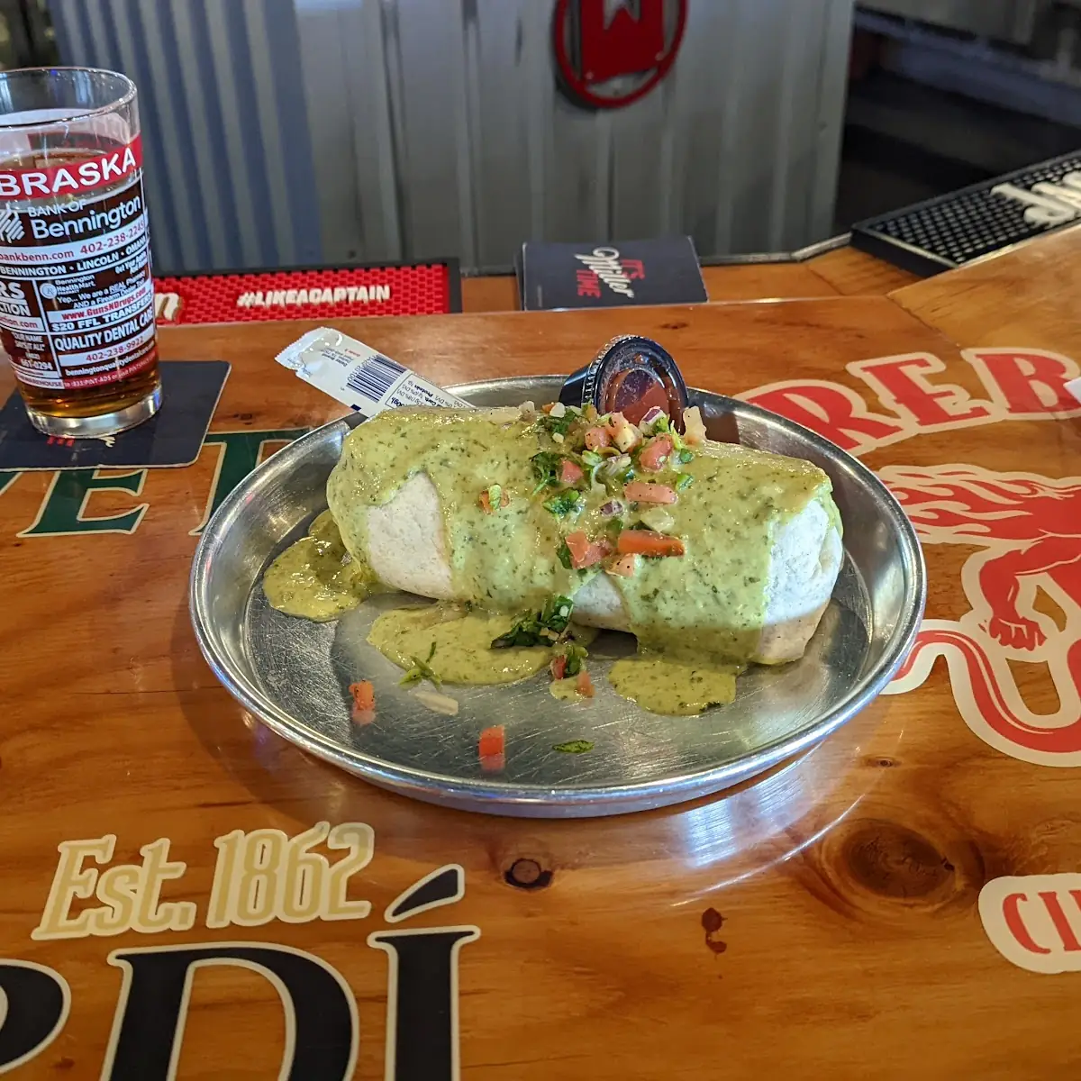 Drunken Shrimp Burrito