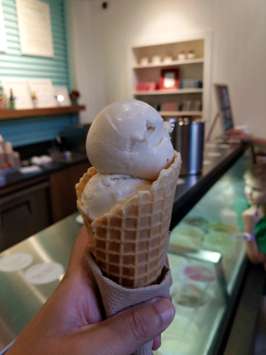 Vanilla Ice Cream Cone
