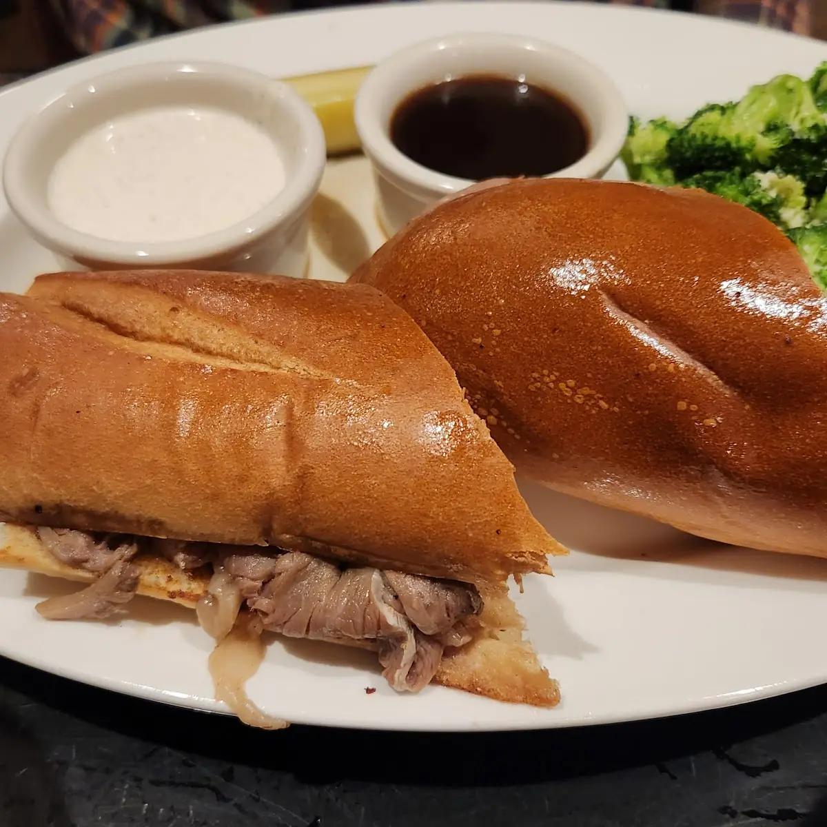 Shaved Prime Rib Sandwich