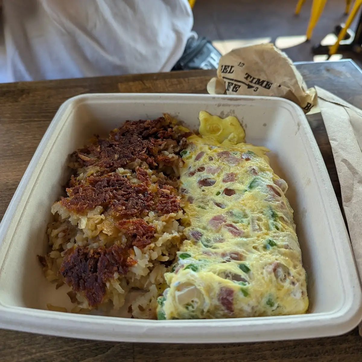 Western Omelette and Home Fries
