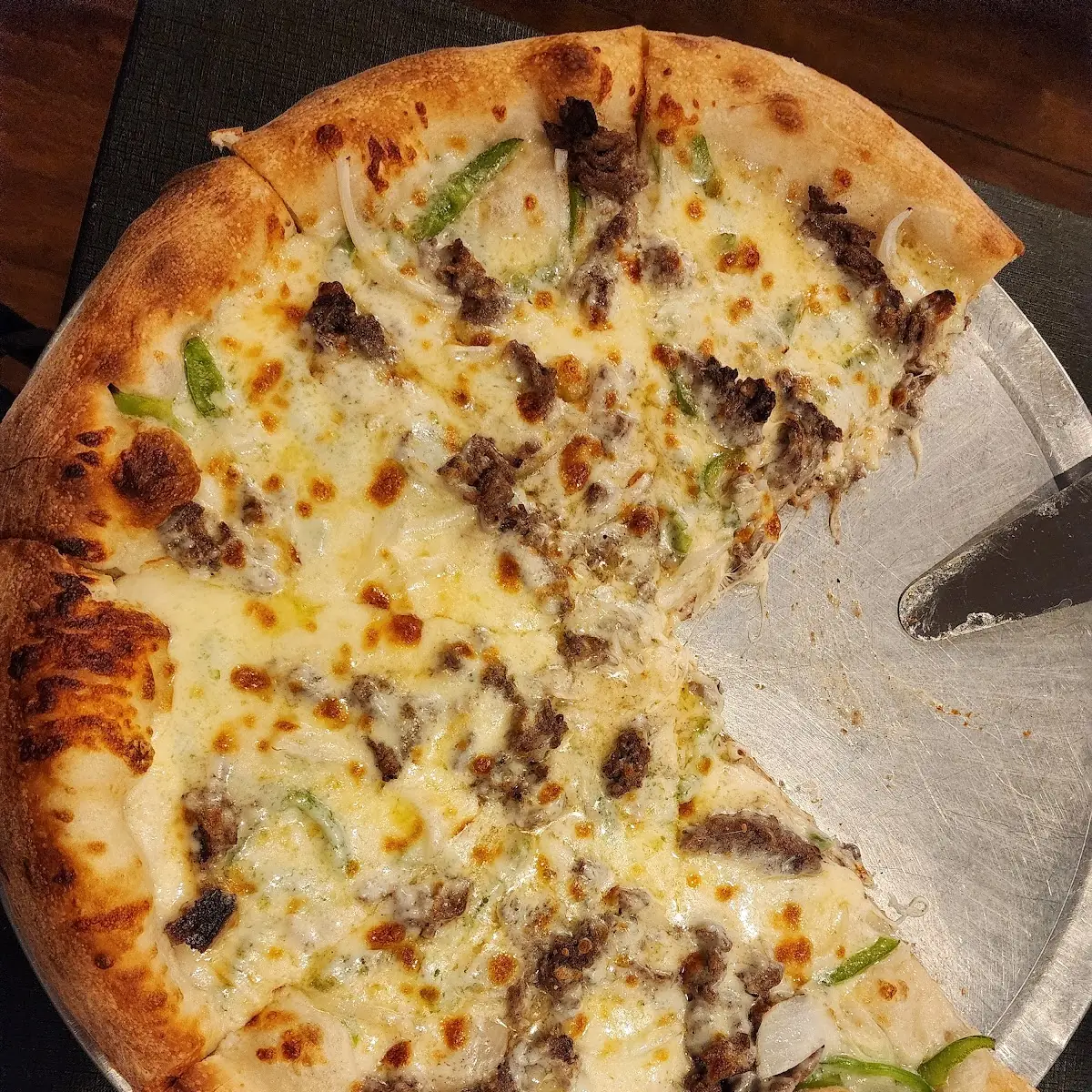 Philly Cheese Steak Pizza