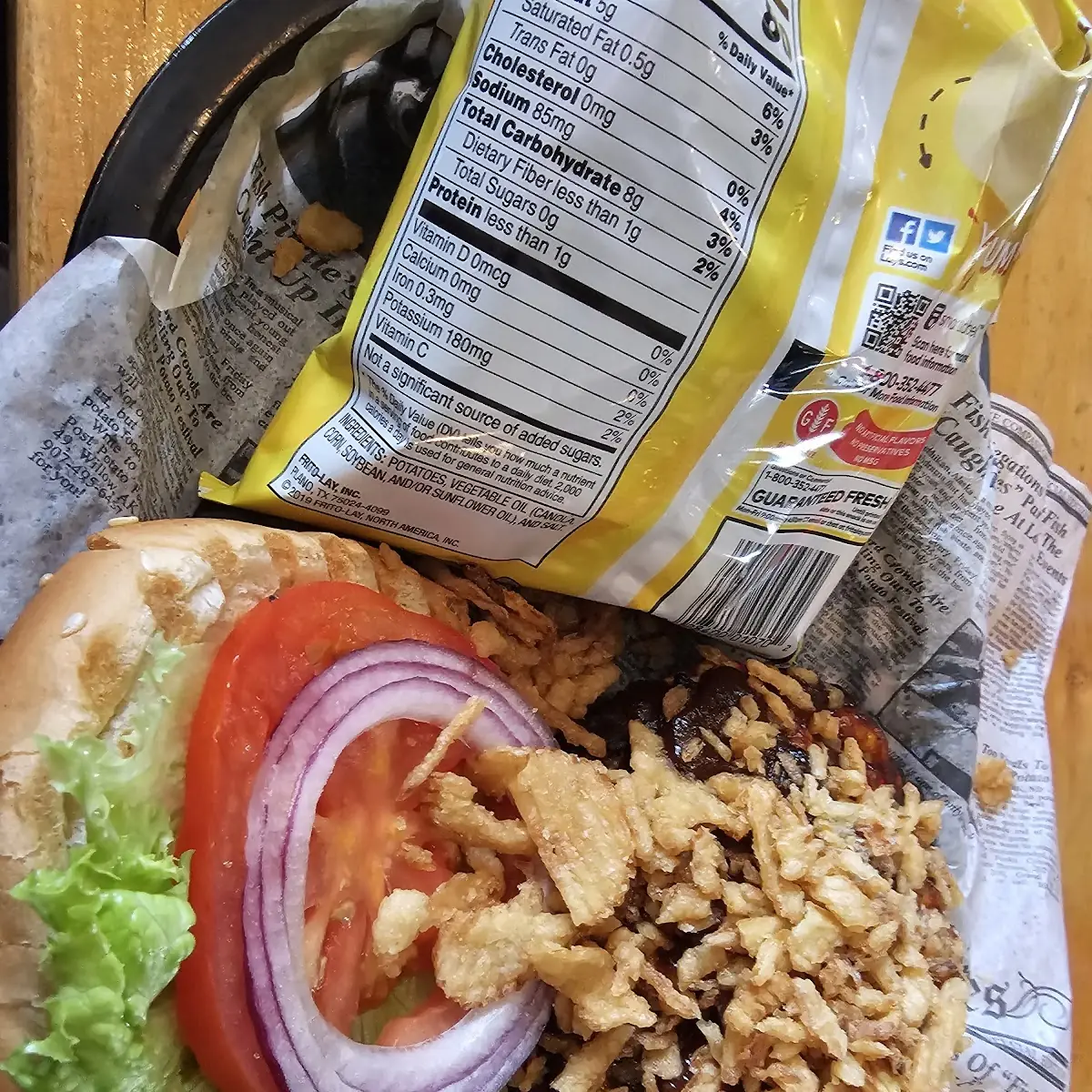 Blue Cheese BBQ Burger