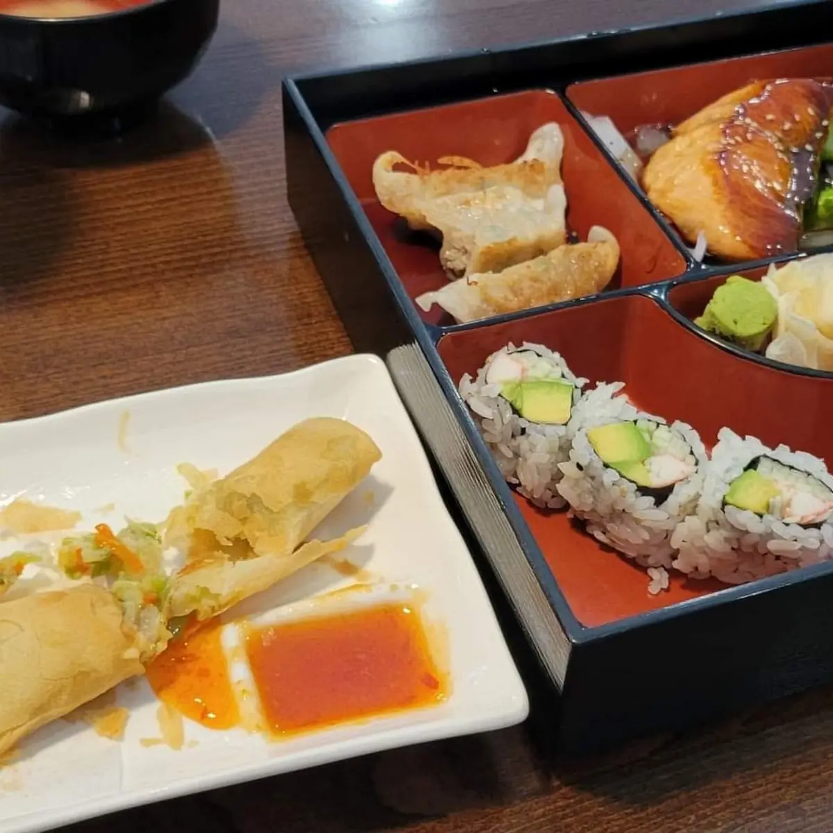 Salmon Teriyaki Combo Box