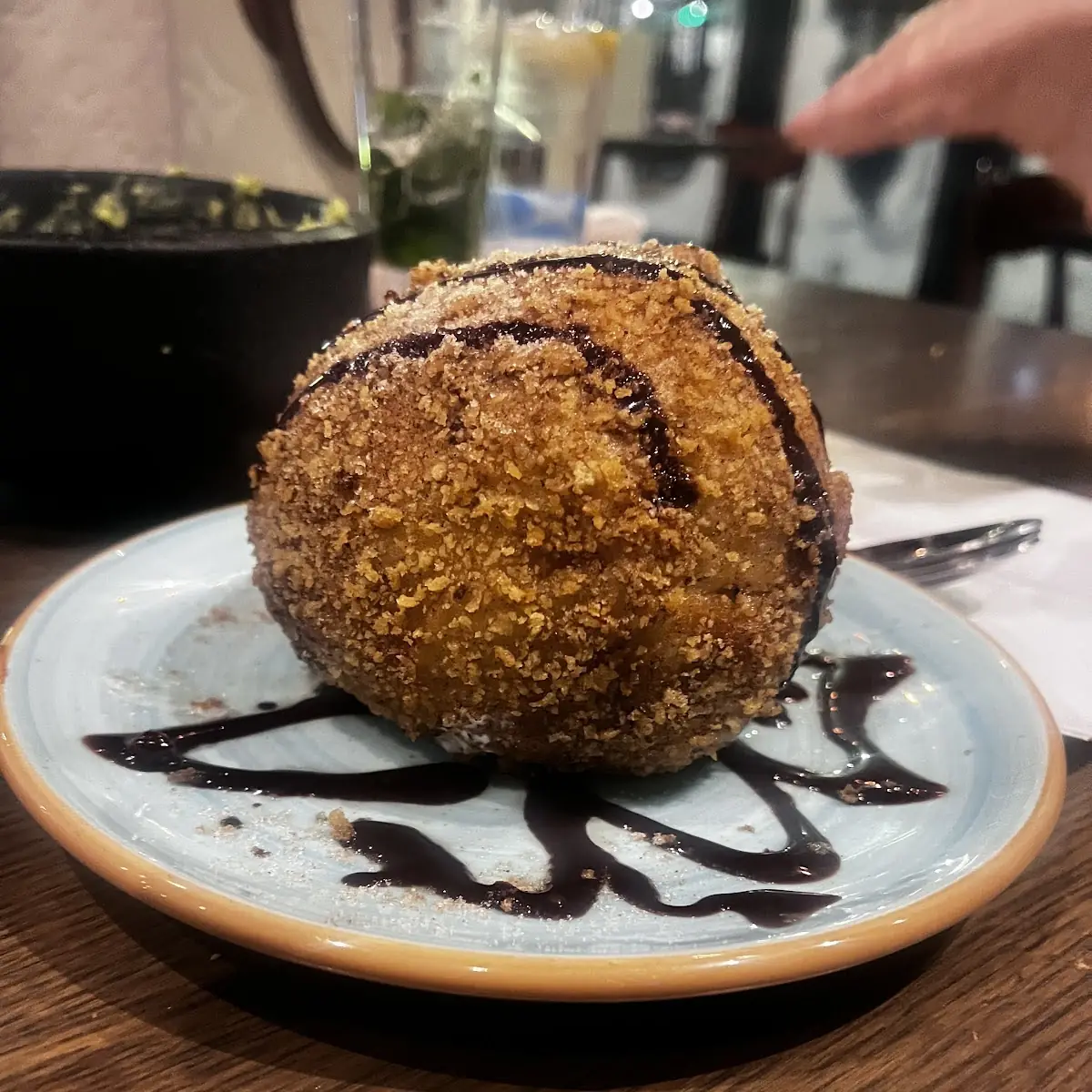 Fried Ice Cream Tempura