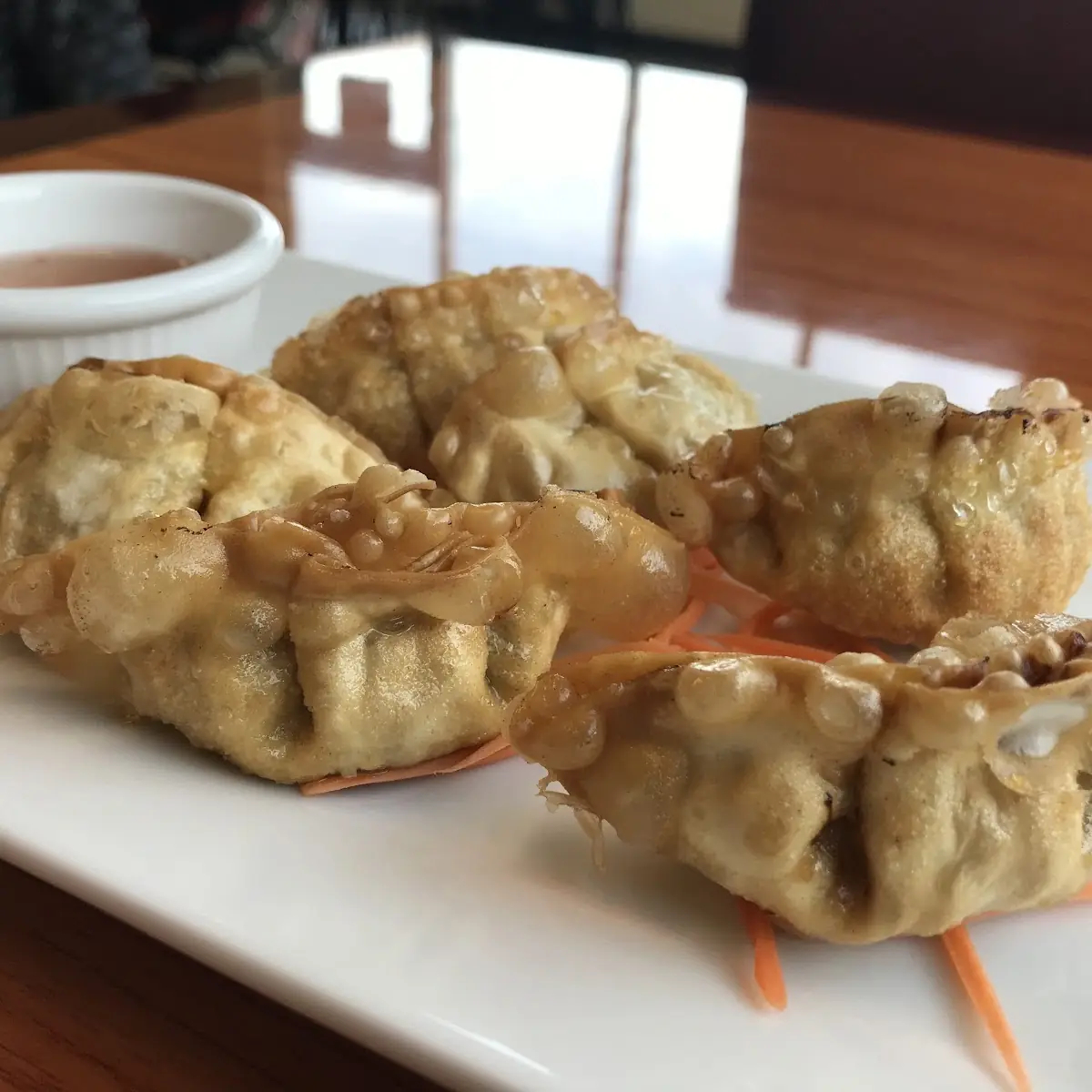 Deep Fried Egg Rolls Crab Rangoon Deep Fried Potsticker