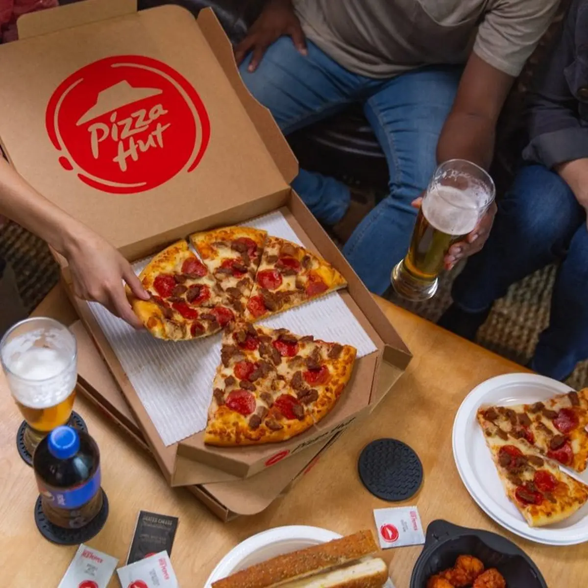 Personal Pan Pizza Quattro Formaggi