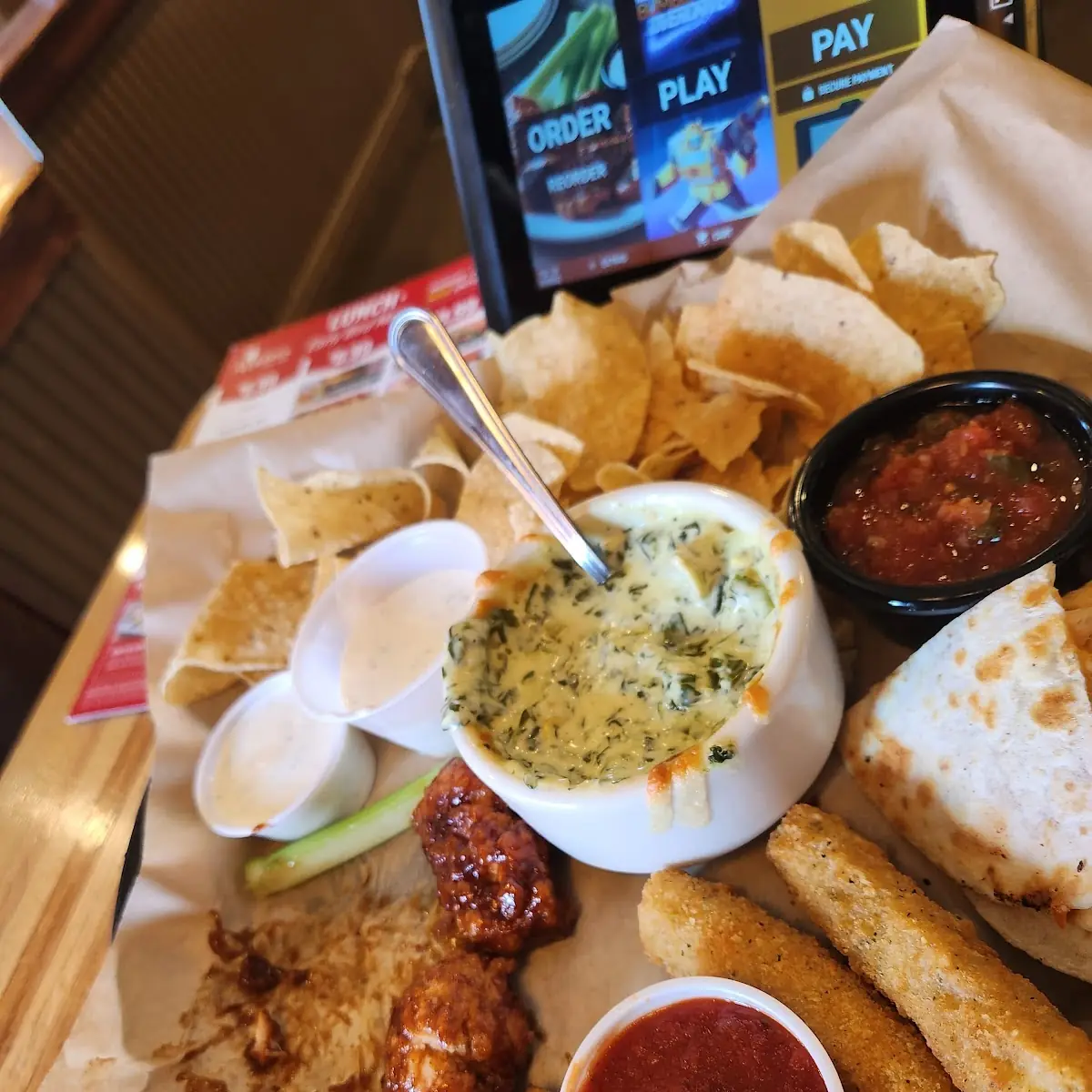 Sampler Platter Appetizer