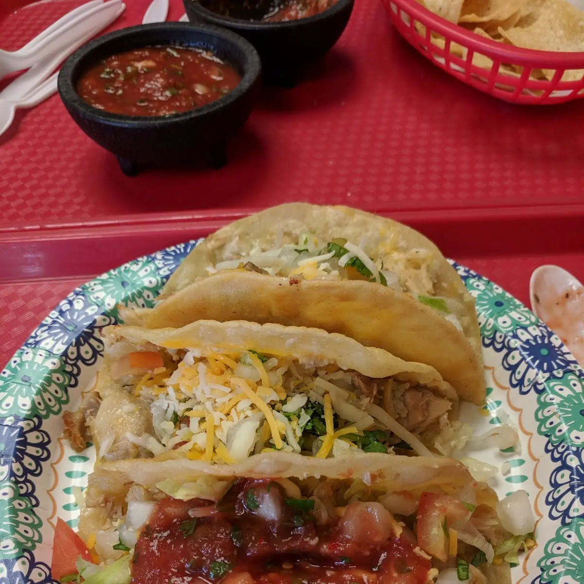 Chicken Hard Tacos