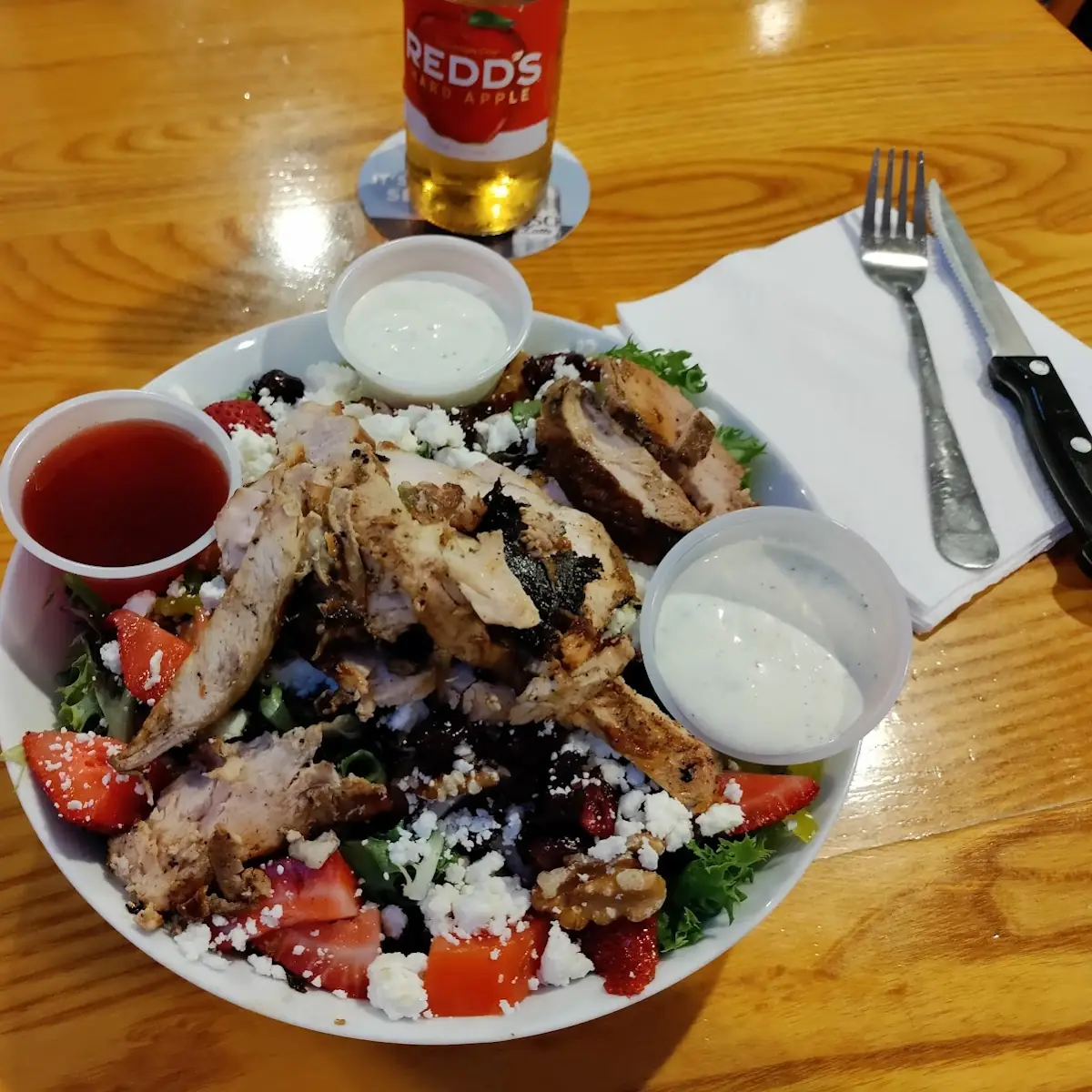 Summer Salad with Grilled Chicken