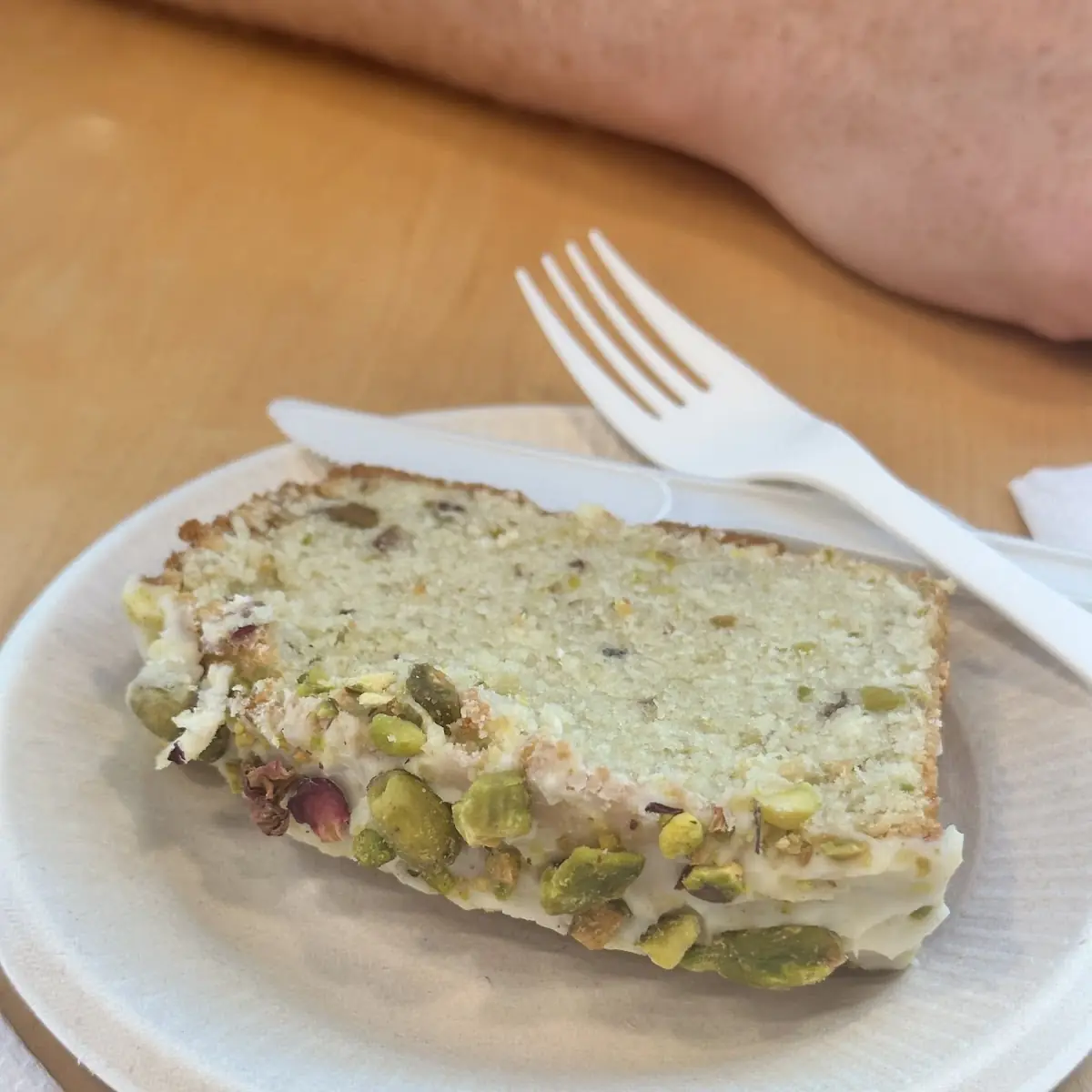 Pistachio Loaf Cake
