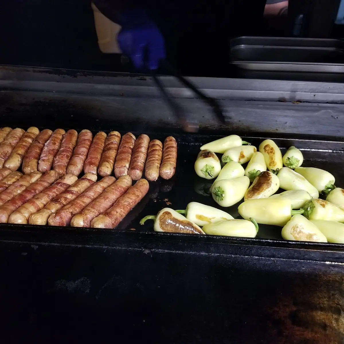 Bacon Wrapped Hot Dog