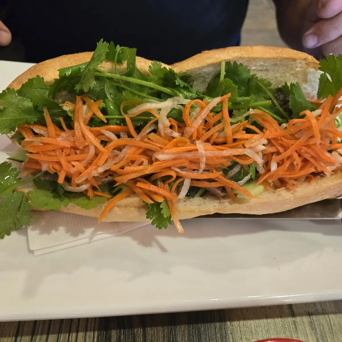 Grilled Beef Banh MI Sandwich
