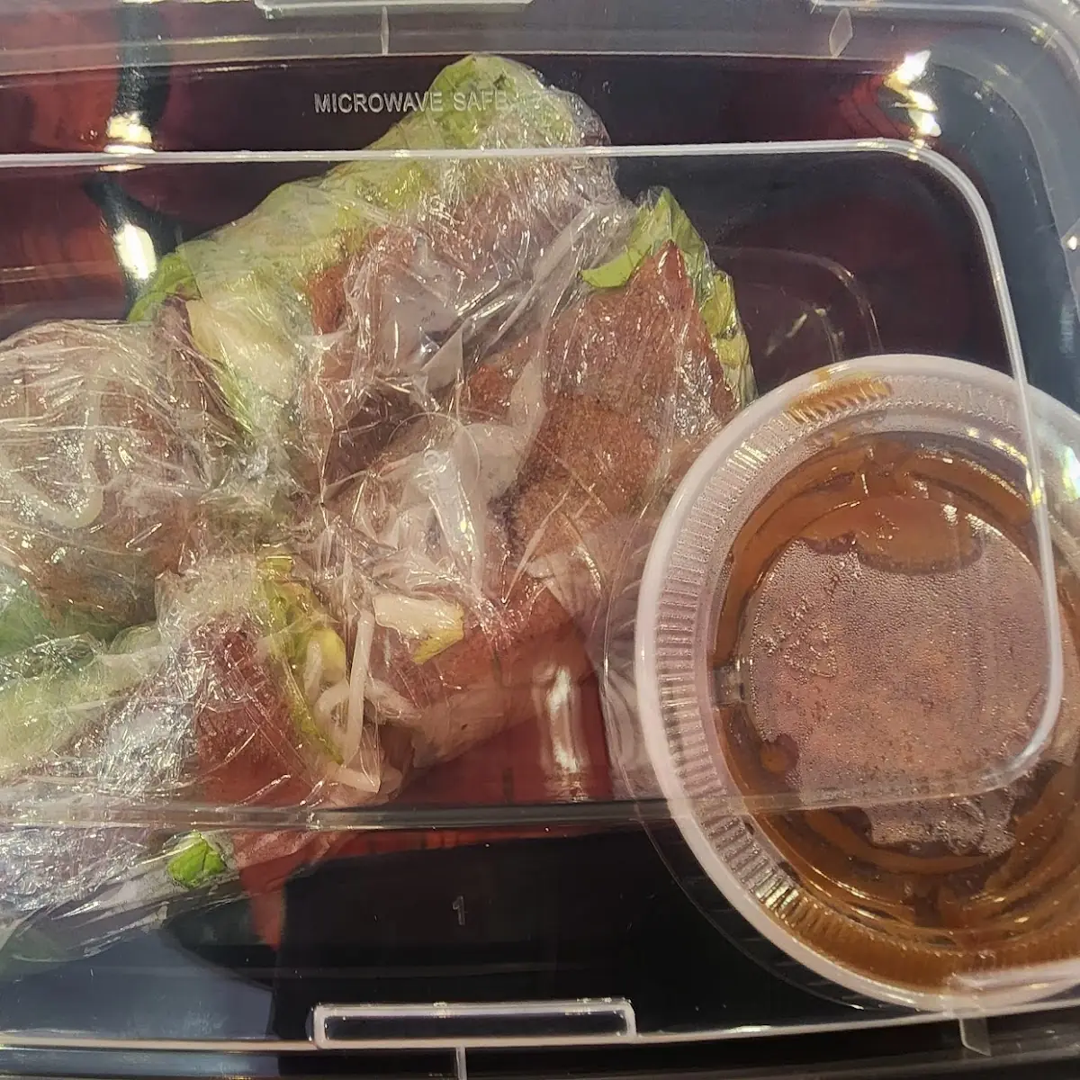 Grilled Pork Spring Rolls