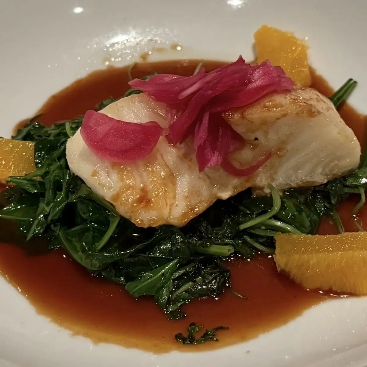 Miso-Glazed Chilean Sea Bass