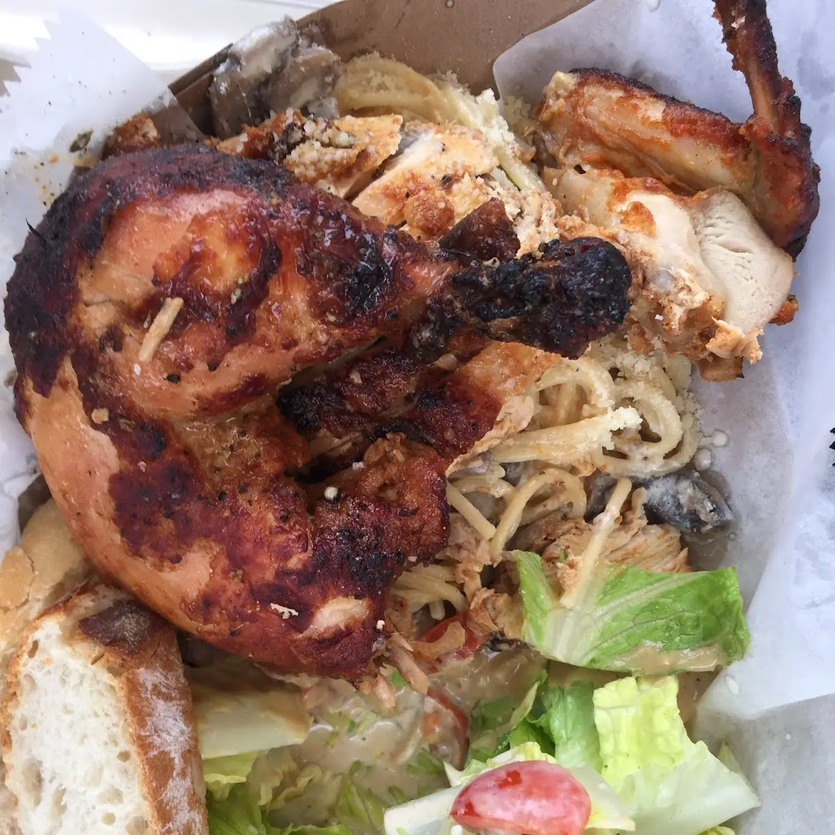 Roasted Chicken Barquette