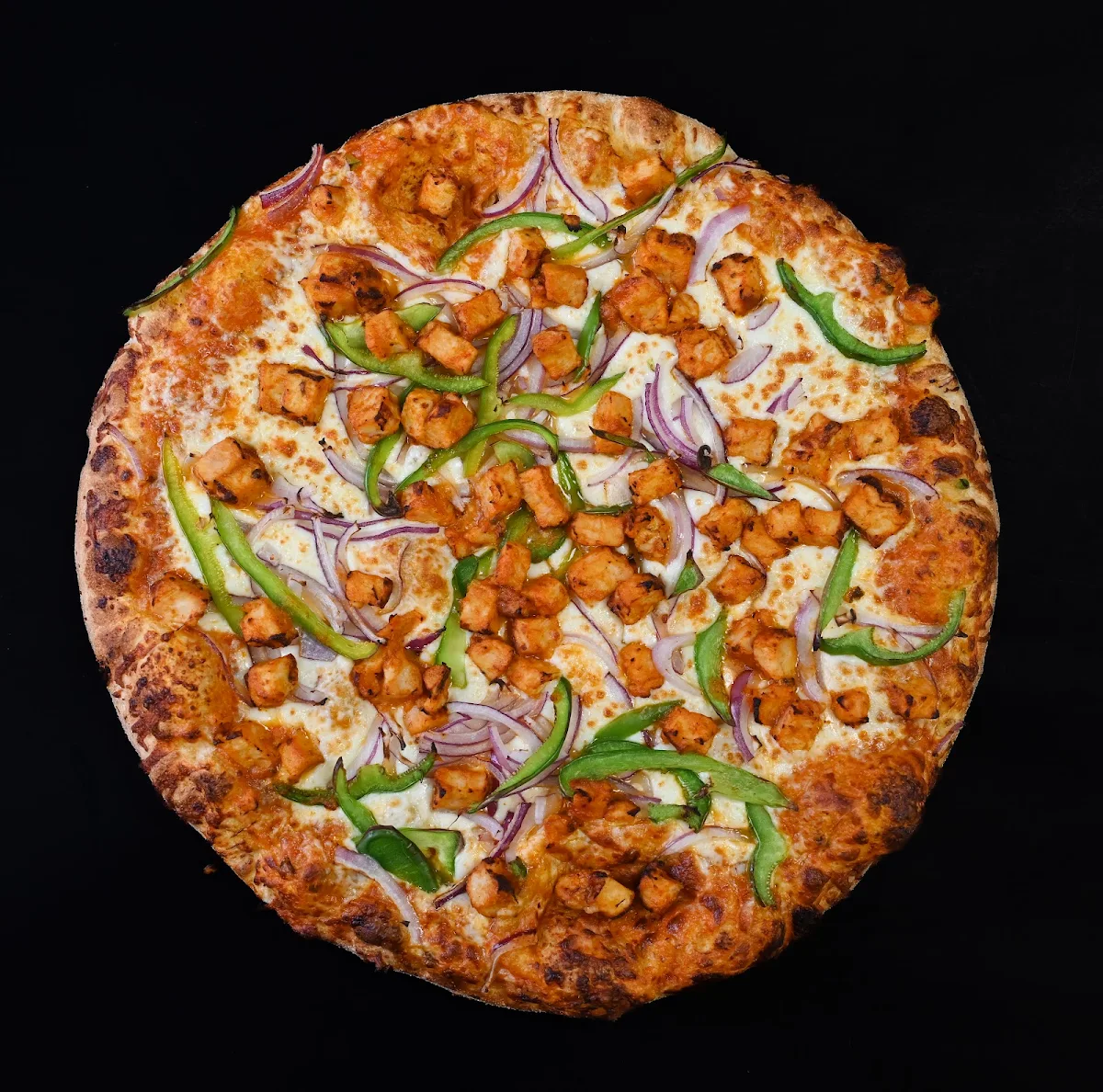 Large Mediterranean Chicken Pizza