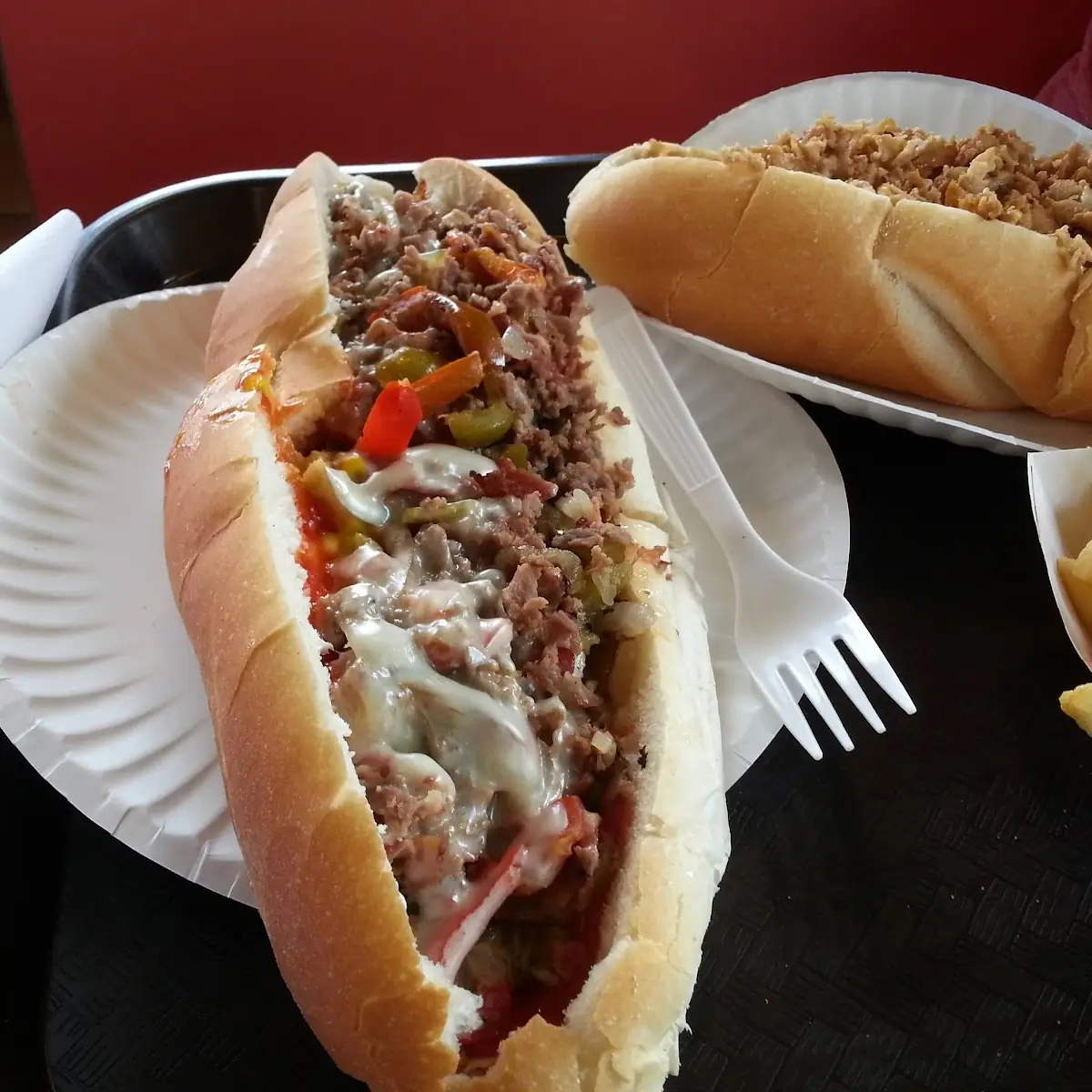 Cheesesteak and Mozzarella Cheese Fries