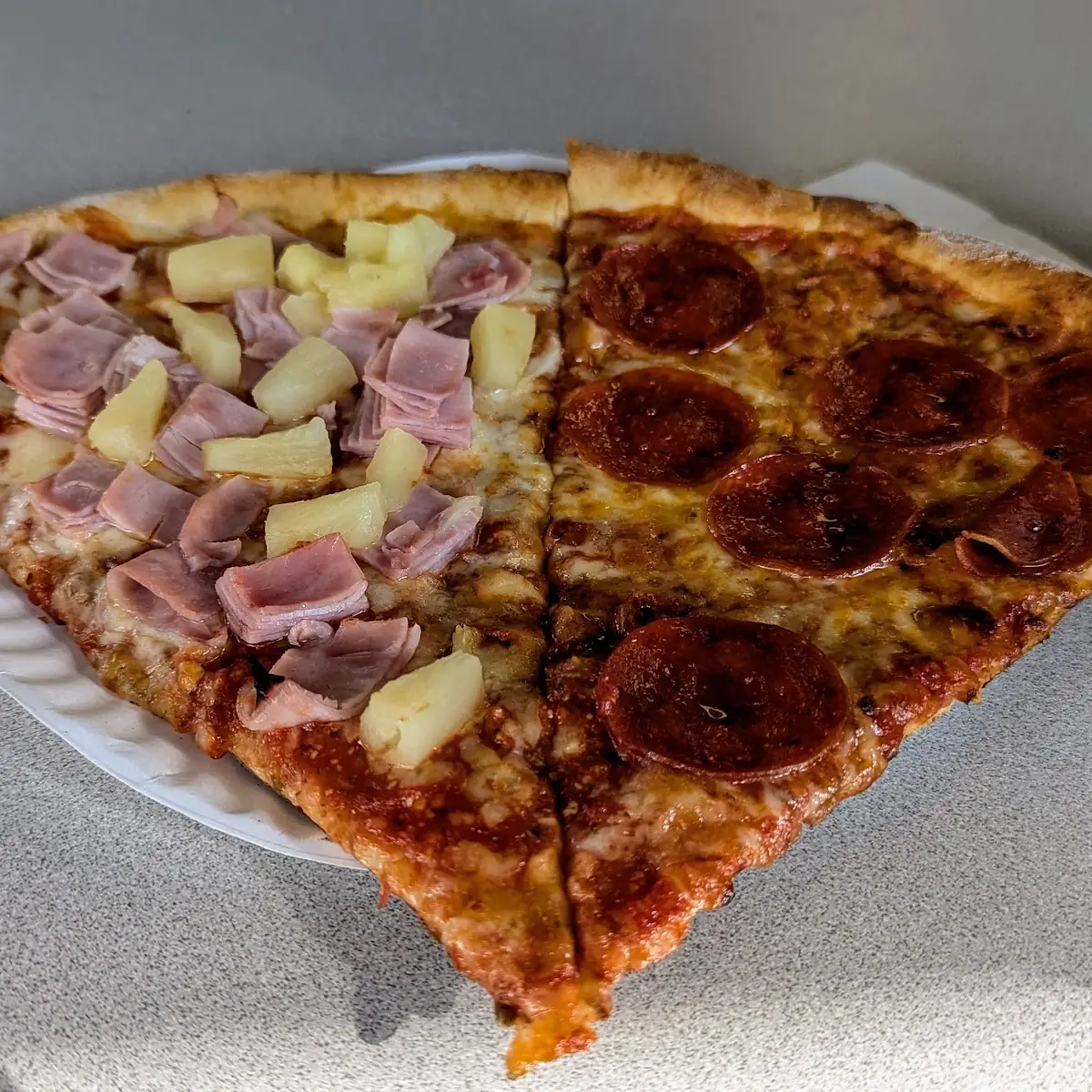 Hawaiian Pizza Slice