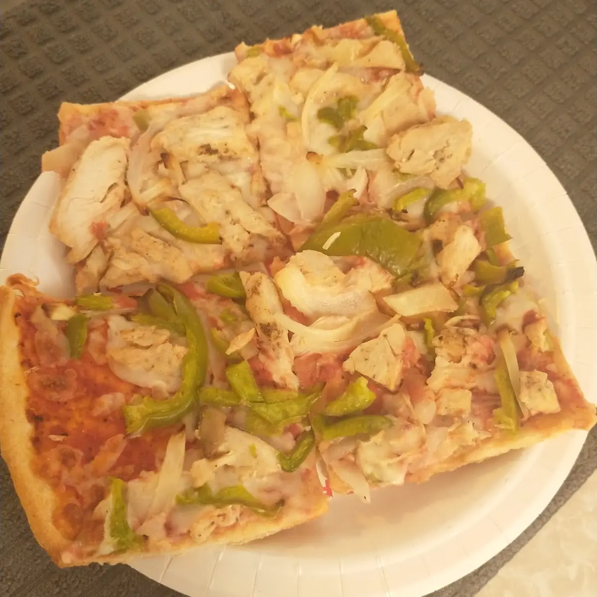 Grilled Chicken Green Peppers