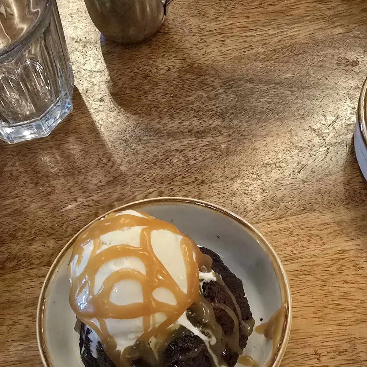 Sticky Date Cake & Ginger Ice Cream