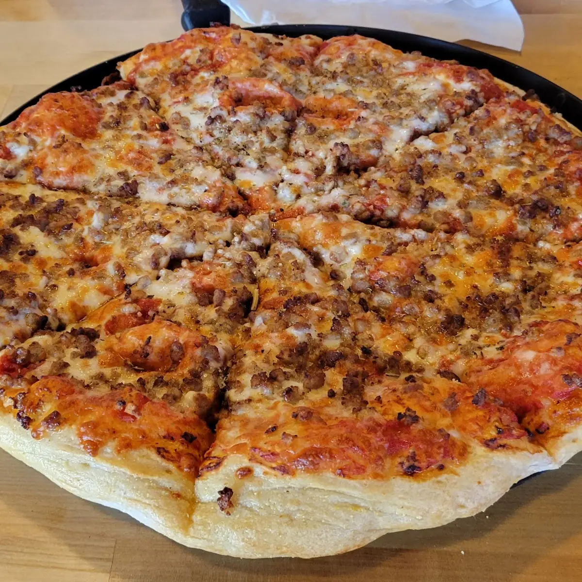 Kid's Sausage Pizza
