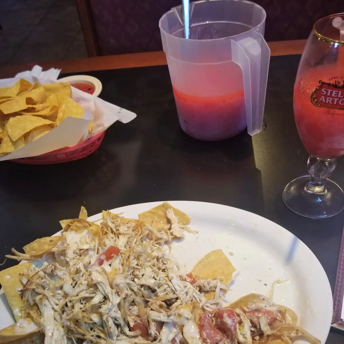 Shredded Chicken Nachos