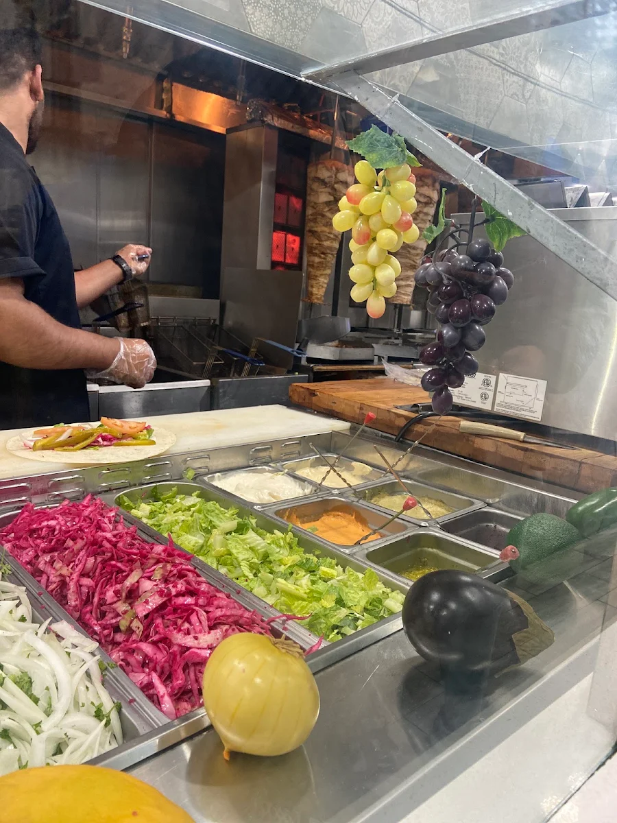 Beef Shawarma Platter