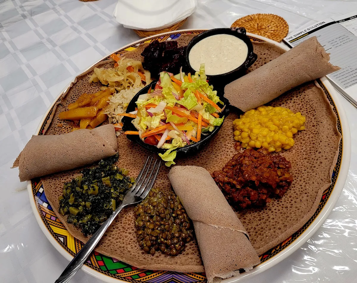 Assorted Meat Platter, Mesob Habesha Restaurant