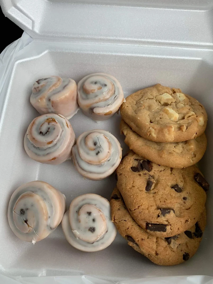 Cookies and Mini Rolls
