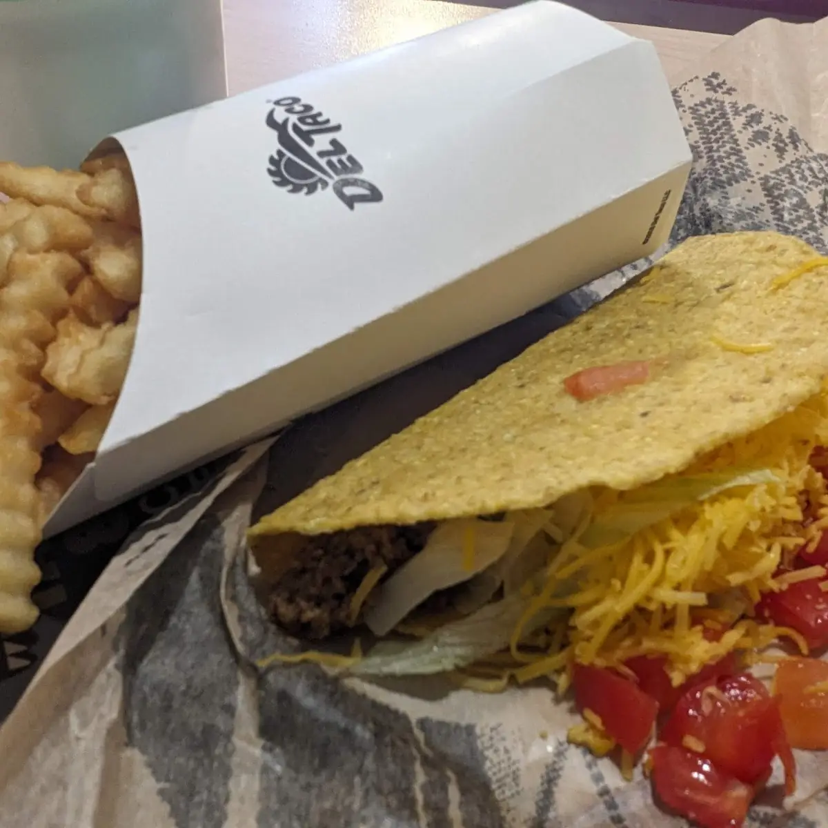 Del Taco Crispy Taco