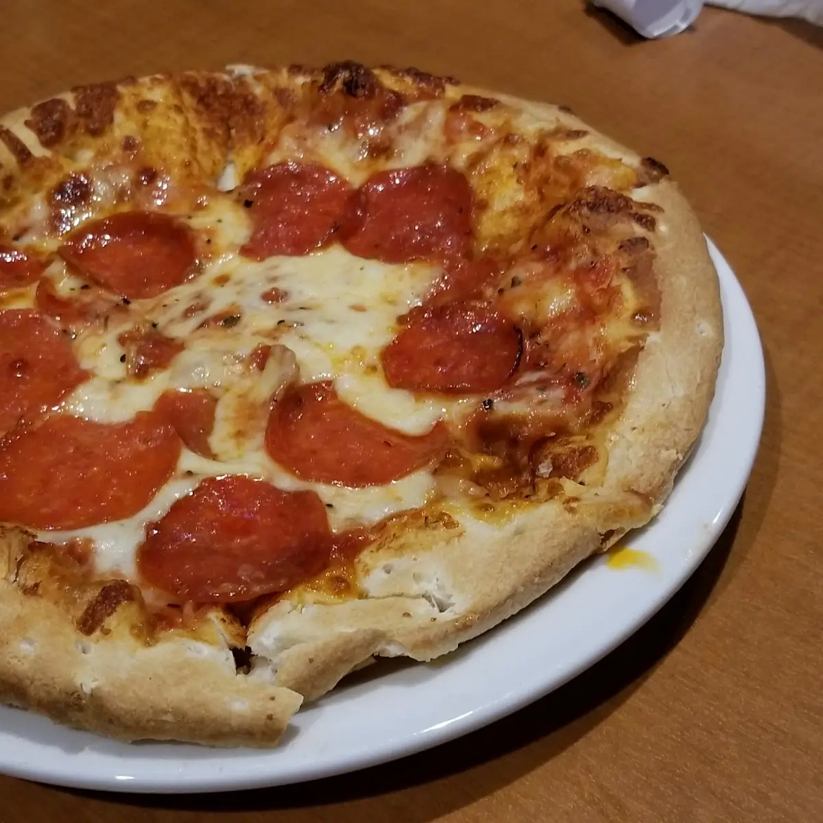 Traditional Pepperoni Pizza Personal Pizza