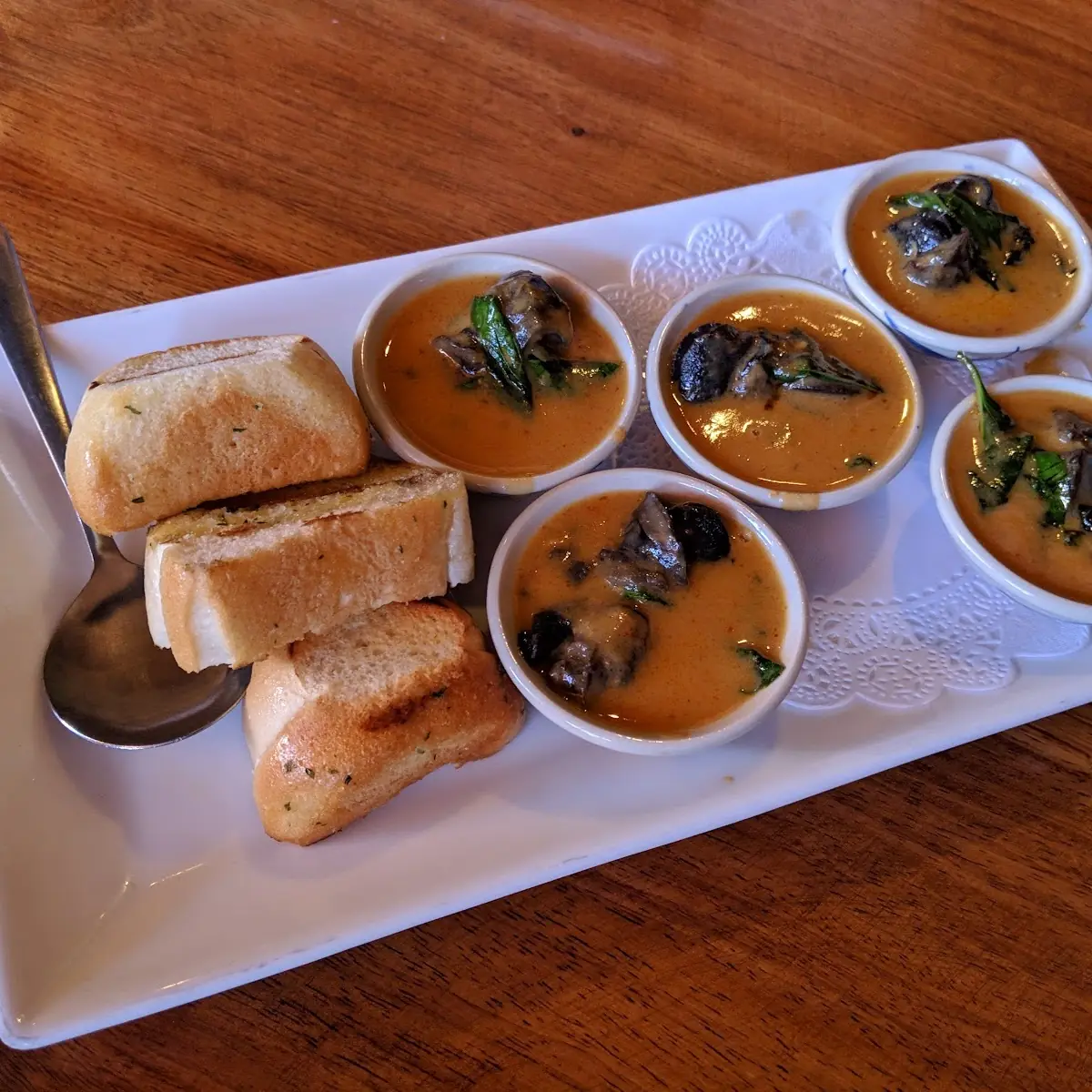 Escargot & Garlic Bread